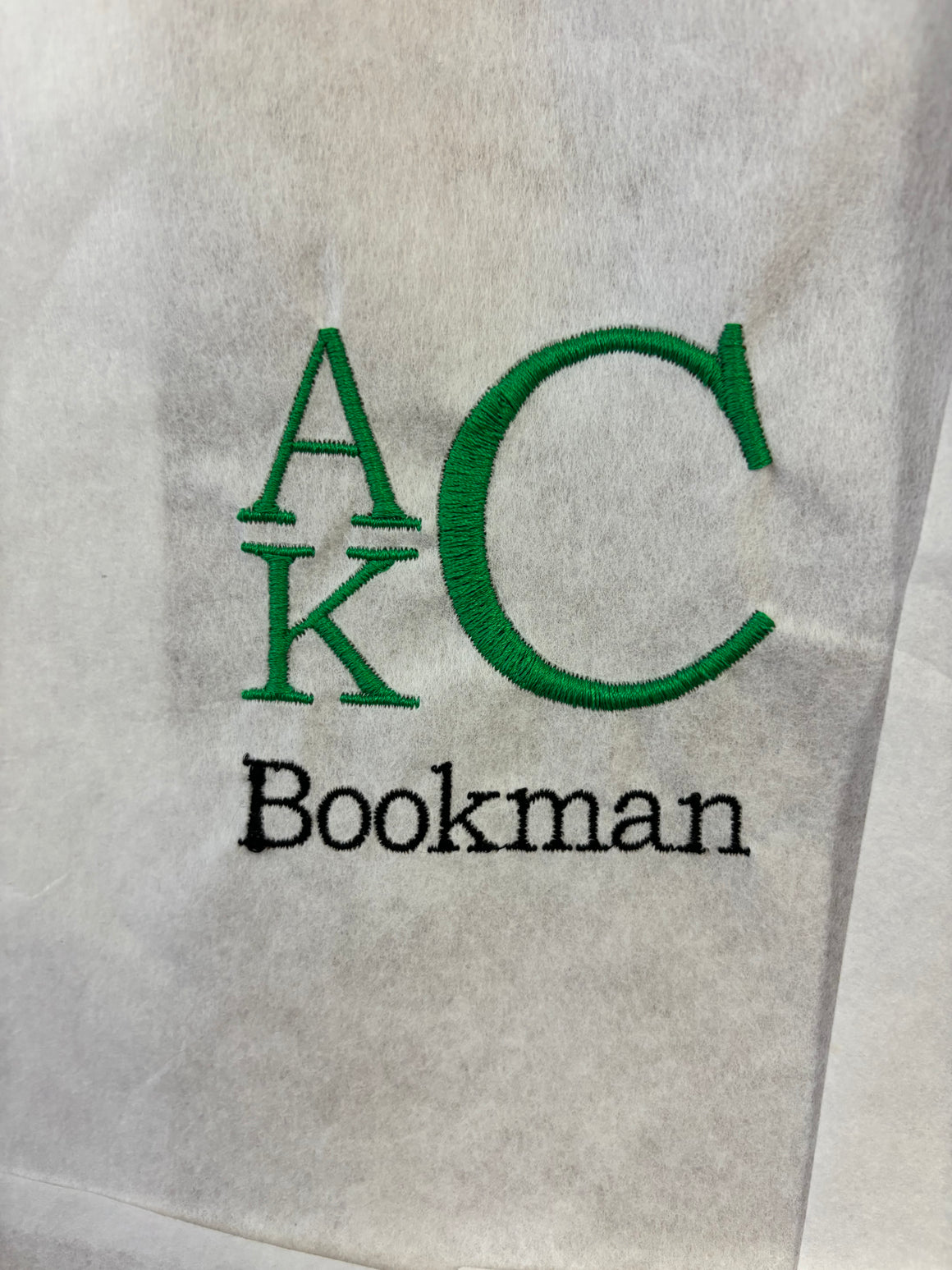 Monogram - Bookman